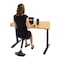 Uncaged Ergonomics WobbleStoolStandingDeskStoolTallAdjustableHeightBalanceStool, WSF-u WSF-U - alternate 6